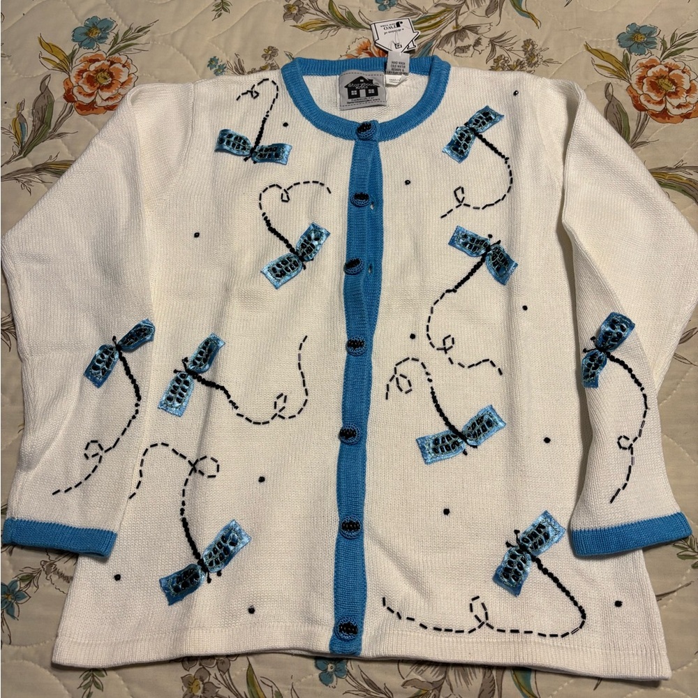 NWT Storybook Knits S cardigan